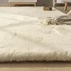Paco Home Hochflor Teppich Wohnzimmer Shaggy Kaninchenfell Produktbild-Vorschau 2
