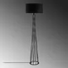 Opviq, lampadaire haut de gamme, noir, 50 x 175 x 50 cm | Voir les images du produit 5