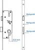 KFV Reparaturschloss 8772 (Dornmass: 65 mm) Dornmass: 65 mm Produktbild-Vorschau 4