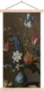 MuchoWow® Textilposter Blumen in einer Wan-Li-Vase und Produktbild-Vorschau 1