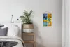 MuchoWow® Textilposter Van Gogh - Collage - Sternennacht Produktbild-Vorschau 3