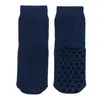 Kinder ABS-Socken aus Baumwolle Einfarbig: Noppen Marine Produktbild-Vorschau 1