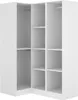 Dmora Guardaroba 3 Ante Australia 90.5x133 cm Bianco, Anteprima dell’immagine prodotto 5