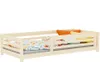 Niedriges Kinderholzbett TULY mit Barriere 90x190 cm Beige, Produktbild-Vorschau 8
