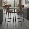 tectake® Set Barhocker Poole Sitzhöhe 74 cm Produktbild-Vorschau 8