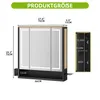 YITAHOME Spiegelschrank Bad mit LED, 3 Türen, Steckdosen, Produktbild-Vorschau 6