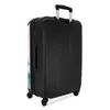 NoBoringSuitcases.com® Großer Koffer - Meer - Wellen - Rosa Produktbild-Vorschau 3