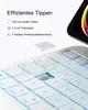 Inateck Magnetische Tastatur für  iPad 11 Gen 2025 A16/ 10 Produktbild-Vorschau 7