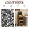 Puluomis Küchenregal Gemüsebehälter mit Rollen, Gemüsebox Produktbild-Vorschau 3