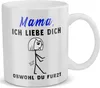 22Feels Mama Geschenk Muttertag Mutter Tasse Geburtstag Produktbild-Vorschau 1