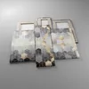 Bild auf Leinwand - Leinwandbild - 3 Teile - Geometrisch Produktbild-Vorschau 2
