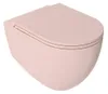 Isvea INFINITY WC-Sitz SLIM, Soft Close, Easy Take, Rosa Produktbild-Vorschau 3