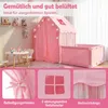 COSTWAY Tenda gioco 2 in 1 con recinto per bambini, casetta Anteprima dell’immagine prodotto 8
