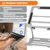 Stojak na laptopa KRUMAD z regulacją wysokości, składany Podgląd zdjęcia produktu 4