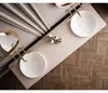 Sapho inbouw wastafel, keramiek, diameter 43 cm, wit Productafbeelding-voorbeeld 3