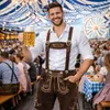 Pantaloni corti in pelle tradizionali da uomo PAULGOS - HK1 Anteprima dell’immagine prodotto 11