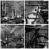 Bild auf Leinwand - Leinwandbild - Holland Kanal - 90x30cm Produktbild-Vorschau 8