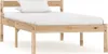 vidaXL Massivholzbett Kiefer 100x200 cm Anteprima dell’immagine prodotto 7