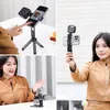 Poignée trépied 3en1 Poignée métal Téléphone Rotation 360 Voir les images du produit 3