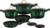 Berlinger Haus garnki 10 elementów Metallic Emerald BH6065 Podgląd zdjęcia produktu 2