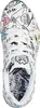 A top-down view of a white sneaker with a cartoonish doodle print. Produktbild-Vorschau