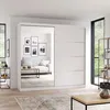 Schwebetürenschrank Kleiderschrank Schrank 203 cm mit Produktbild-Vorschau 1