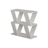 DECORTIE Lazena Modern Side End Table basse blanche Voir les images du produit 1