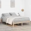 vidaXL Letto in legno massiccio senza materasso 193x203 cm Anteprima dell’immagine prodotto 4