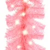 vidaXL Weihnachtsgirlande mit LED 5 m Rosa Produktbild-Vorschau 4