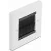 DeLOCK Kabelmanagement Abdeckblende 86 x 86 mm mit Produktbild-Vorschau 1