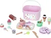 Tooky Toy Sweet Cake Dřevěná sada sladkostí v krabici Náhled obrázku produktu 2