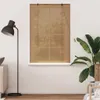 Roleta bambusowa vidaXL, brązowa, 100 x 160 cm, bambus Podgląd zdjęcia produktu 3