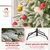 COSTWAY 190 cm albero di Natale artificiale con luci e Anteprima dell’immagine prodotto 6