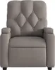 masážne kreslo vidaXL Taupe Fabric Náhľad obrázku produktu 6