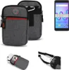 K-S-Trade Holster Gürtel Tasche kompatibel mit Wiko Jerry 3 Produktbild-Vorschau 1