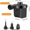 Elektrische Luftpumpe, 3 Düsen, Elektrische Pumpe für Produktbild-Vorschau 2