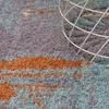 TT Home Wohnzimmer Teppich Hochflor Langflor Abstraktes Produktbild-Vorschau 3
