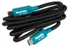 Makita USB-Ladegerät DC18SJ mit USB-C Kabel für 14,4 V bis Produktbild-Vorschau 7