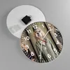 Wanduhr - Rund - Glasuhr - Tier Abstraktion - 30x30cm - Produktbild-Vorschau 2