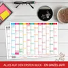 Tafelkalender 2027 Color Blocks DIN A4 3er Set Produktbild-Vorschau 6
