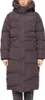 A person wearing a long puffer coat. Produktbild-Vorschau