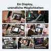Collage of people using graphics tablets for various creative tasks. Podgląd zdjęcia produktu