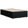 vidaXL Bettgestell ohne Matratze Schwarz 120x200 cm Stoff Produktbild-Vorschau 6