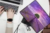 MuchoWow® Laptop Hülle 13 Zoll Lavendel - Baum - Lila - Produktbild-Vorschau 2