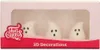 FunCakes Zucker-Dekorationen 3D Geister Set / 3 Stück Produktbild-Vorschau 1