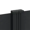 Store latéral extensible Noir 200x600 cm Voir les images du produit 7