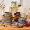 Sada nádobí pro 6 osob, 24dílná porcelánová sada, sada Náhled obrázku produktu 11