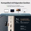 Aluminium Wireless Slim Tastatur QWERTZ Layout (Deutsch) Produktbild-Vorschau 5