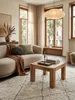 Couchtisch Massiv-Holz Akazie 60 cm breit Wohnzimmer-Tisch Produktbild-Vorschau 1