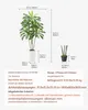 VEVOR Künstlicher Dracaena-Baum, 1,8 m, Drachenbaum, Produktbild-Vorschau 7